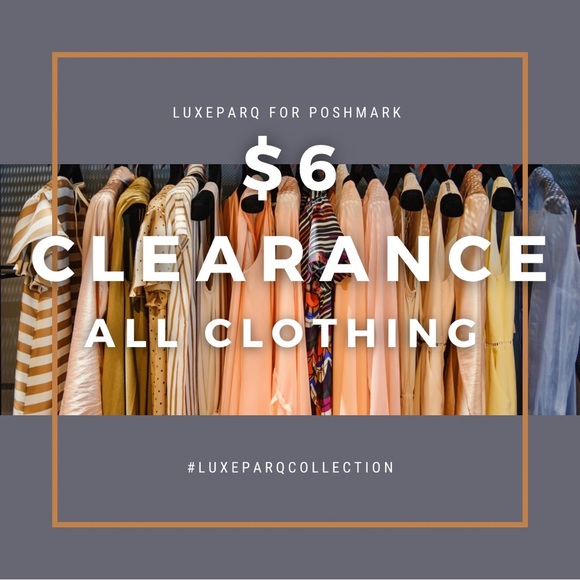 All clothes on clearance sale for $6 or less today! Bundle for extra discounts! - Picture 1 of 1